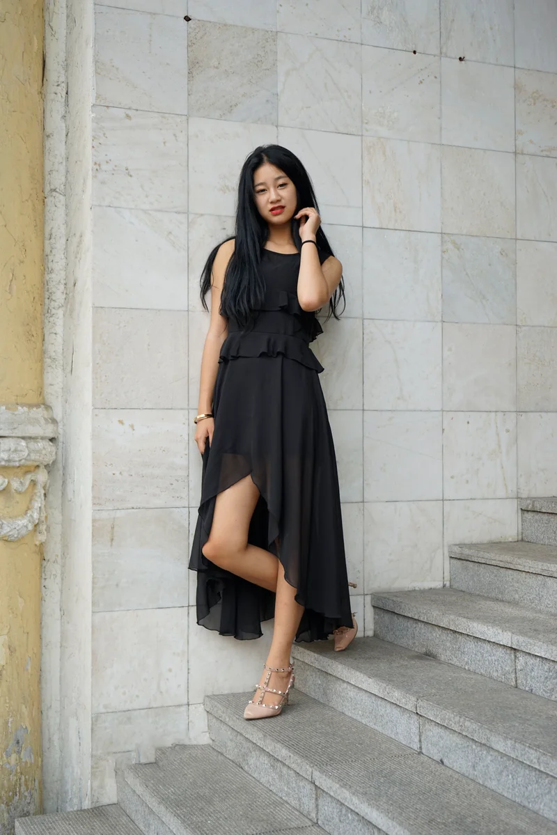 นางแบบจีน 朵朵 ชุดภาพถ่ายส่วนตัว นู้ด รูปภาพ 1