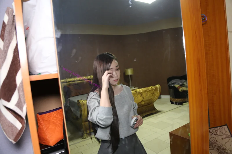Modelo chinesa 若水 Ensaio privado nu foto 1