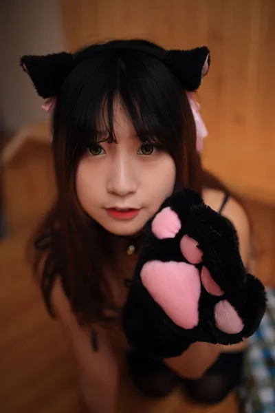 猫九酱 猫耳 Bathroom