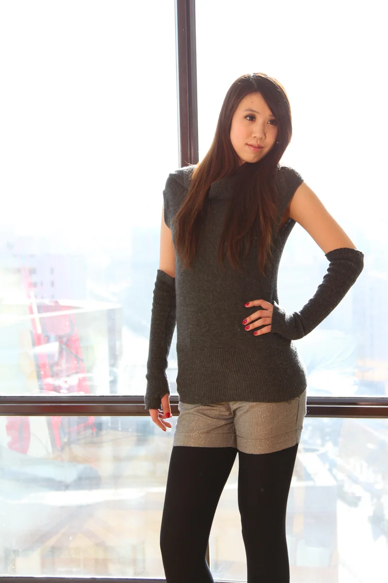 Modelo chinesa 迪迪 Ensaio privado nu foto 1