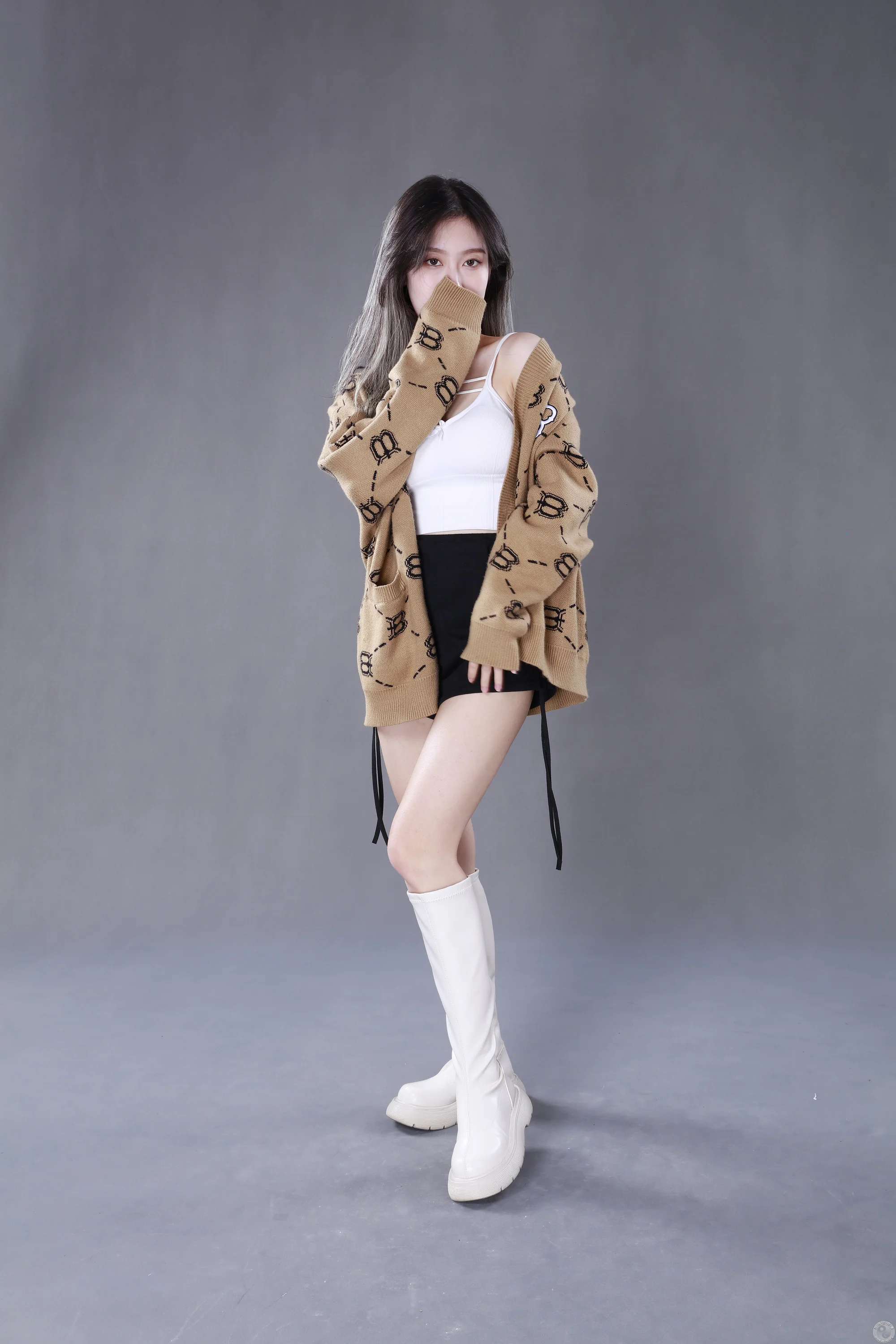 นางแบบจีน 小花 ชุดภาพถ่ายส่วนตัว นู้ด รูปภาพ 1