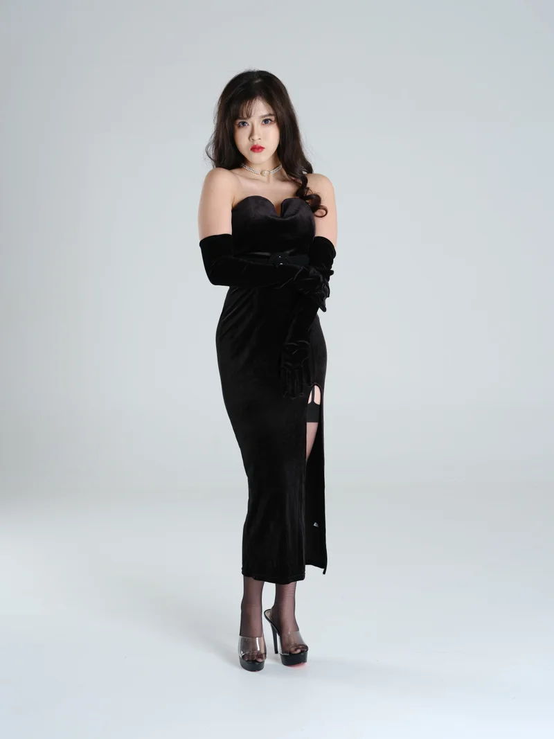 Modelo chinesa 妮雅 Ensaio privado nu foto 1