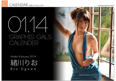 OGAWA Rio (緒川りお) January 2014 Calendar