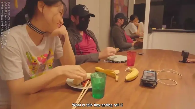 Round table group sex party 4 men and 5 women