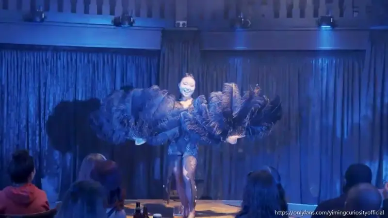 Striptease show debut