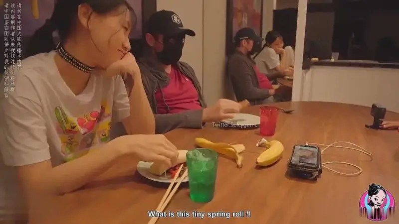 Super group sex 8P Group sex at the dinner table, having sex while eating