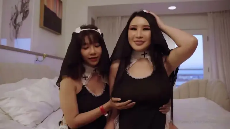 Magdamit kasama ang isang Amerikanong madre