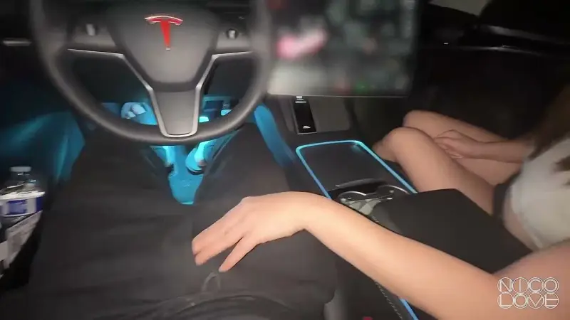 First time blowjob in the car